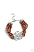 Load image into Gallery viewer, Regal Rose - Brown Bracelet