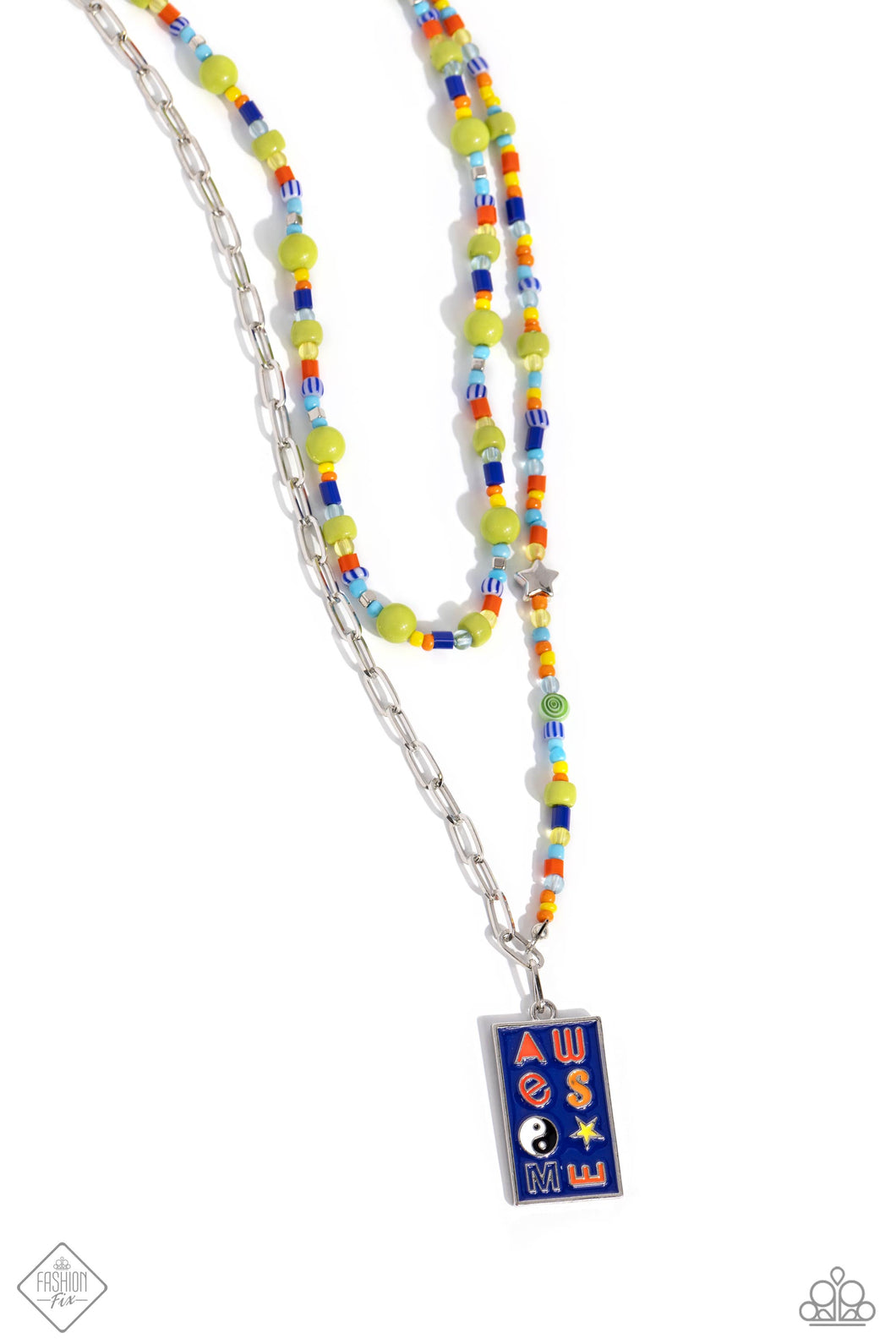 Curated Collision - Multicolor Necklace