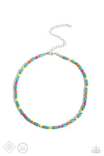 Load image into Gallery viewer, Arid Ambiance - Blue Choker Necklace