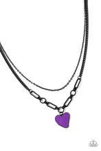 Load image into Gallery viewer, Carefree Confidence - Purple Necklace