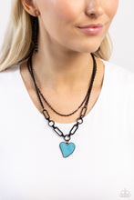 Load image into Gallery viewer, Carefree Confidence - Blue Necklace