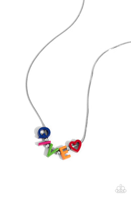 Give Me Some Love - Multicolor Necklace