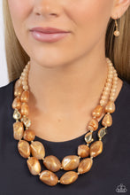 Load image into Gallery viewer, Seize the Statement - Brown Necklace