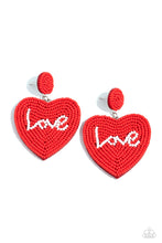 Load image into Gallery viewer, Sweet Seeds - Red Post Earrings