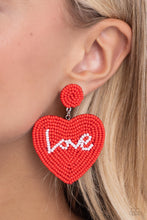 Load image into Gallery viewer, Sweet Seeds - Red Post Earrings