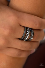 Load image into Gallery viewer, Make A SHEEN - Black Gunmetal Ring