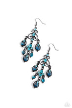 Load image into Gallery viewer, Regal Renovation - Blue Earrings