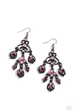 Load image into Gallery viewer, Regal Renovation - Purple Earrings