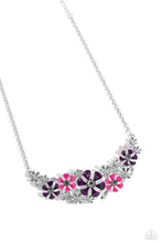 Load image into Gallery viewer, Blooming Practice - Purple Necklace
