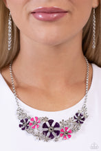 Load image into Gallery viewer, Blooming Practice - Purple Necklace