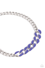Load image into Gallery viewer, CURB Craze - Blue Necklace