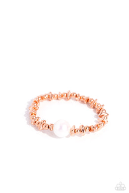 Chiseled Class - Copper Bracelet