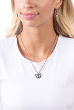 Load image into Gallery viewer, Whispering Wings - Copper Necklace