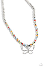 Load image into Gallery viewer, Vibrant Flutter - White Necklace