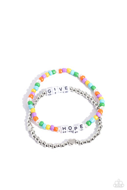 Giving Hope - Multicolor Stretchy Bracelets