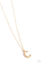 Load image into Gallery viewer, Leave Your Initials - Gold - C Necklace