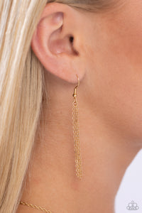 Leave Your Initials - Gold - J Necklace