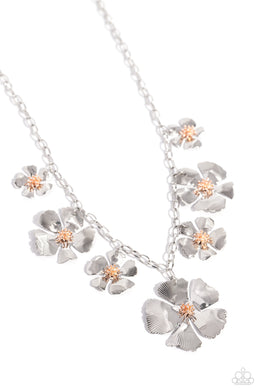 Prideful Pollen - Silver Necklace