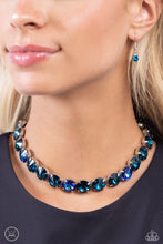 Load image into Gallery viewer, Alluring A-Lister - Blue Choker Necklace