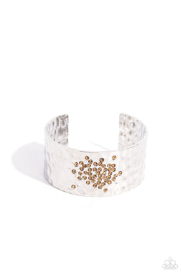 Speckled Sparkle - Brown Bracelet