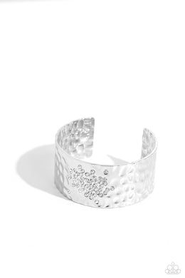 Speckled Sparkle - White Bracelet