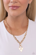 Load image into Gallery viewer, Your Number One Follower - Gold Necklace