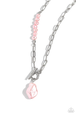 Courting Cosmopolitan - Pink Necklace