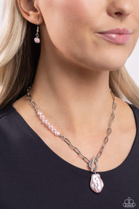 Courting Cosmopolitan - Pink Necklace