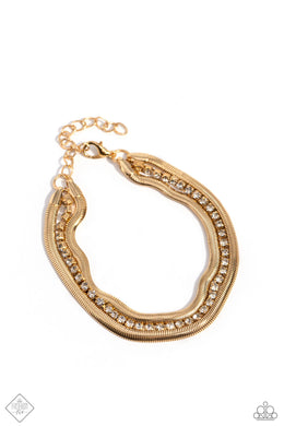 A SQUARE Treasure - Gold Bracelet