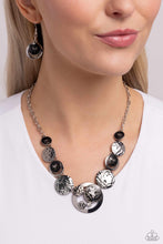Load image into Gallery viewer, Dragonfly Design - Black Necklace