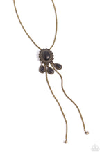 Load image into Gallery viewer, Seize the Serenity - Brass Necklace