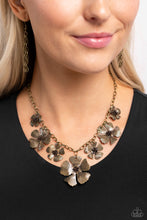 Load image into Gallery viewer, Prideful Pollen - Brass Necklace