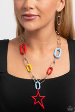Load image into Gallery viewer, Stargazing Show - Red Necklace