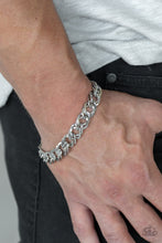 Load image into Gallery viewer, On The Ropes - Silver Bracelet