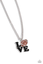 Load image into Gallery viewer, Tender Touchdown - Brown Necklace