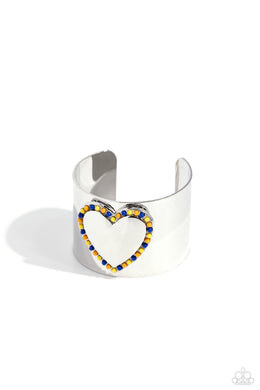 Cuffing Season - Yellow Cuff Bracelet