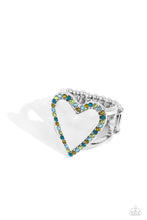Load image into Gallery viewer, Smitten Shimmer - Green Ring