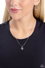 Load image into Gallery viewer, Seize the Initial - Silver - N