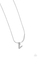 Load image into Gallery viewer, Seize the Initial - Silver - V