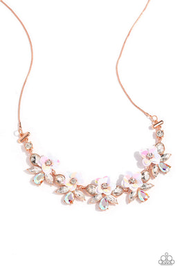 Ethereally Enamored - Copper Necklace