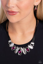Load image into Gallery viewer, Sliding Splendor - Pink Necklace