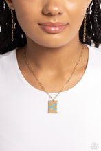 Load image into Gallery viewer, Optimistic Vibes - Blue Necklace