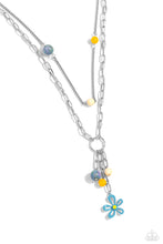 Load image into Gallery viewer, Seize the Swirls - Blue Necklace