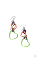 Load image into Gallery viewer, Cascading Crush - Multi Earrings