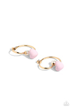 Load image into Gallery viewer, Romantic Representative - Pink Double-Sided Post Earrings