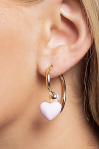Romantic Representative - Pink Earrings