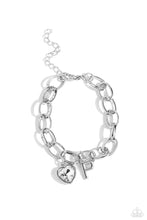 Load image into Gallery viewer, Guess Now Its INITIAL - P - White Bracelet