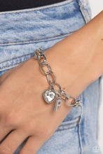 Load image into Gallery viewer, Guess Now Its INITIAL - P - White Bracelet