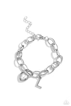 Load image into Gallery viewer, Guess Now Its INITIAL - L - White Bracelet