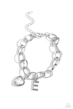 Load image into Gallery viewer, Guess Now Its INITIAL - E - White Bracelet